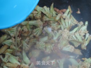 肉丝花菜的做法步骤：11