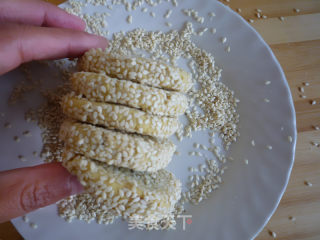 香麻薯饼的做法步骤：11