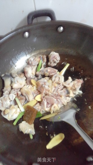 鲜虾焖鸡的做法步骤：5