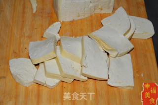 蛤蜊煎烧豆腐的做法步骤：2