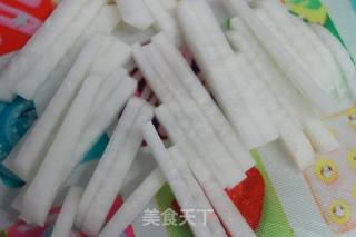 秋天的色彩---秋柿子沙拉的做法步骤：3