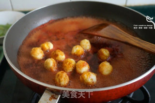 桂花腐乳鹌鹑蛋的做法步骤：8
