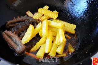金葱土豆烧海参的做法步骤：5
