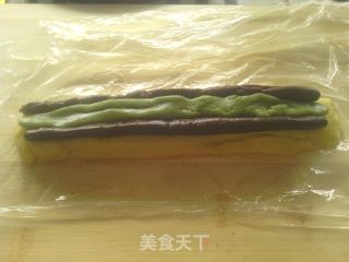 抹茶熊猫饼干的做法步骤：6