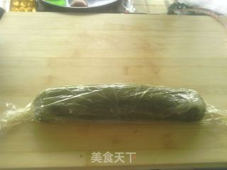 抹茶熊猫饼干的做法步骤：7