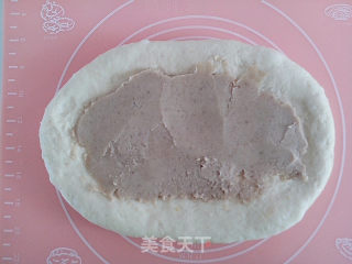 柠香栗子蓉土司的做法步骤：6