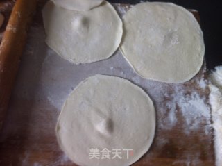 猪肉茼蒿小煎饼的做法步骤：9