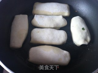 猪肉茼蒿小煎饼的做法步骤：13