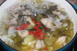 酸菜老鸭汤的做法步骤：12