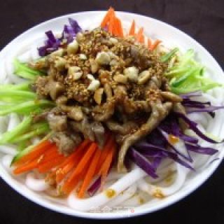 粉婆婆凉拌鸡丝土豆粉的做法步骤：13