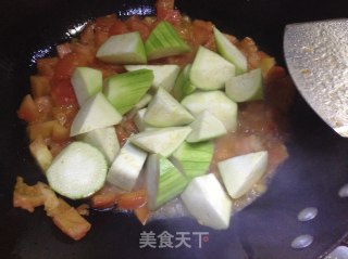 西红柿焖丝瓜的做法步骤：5