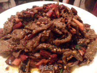 麻辣牛肉的做法步骤：7
