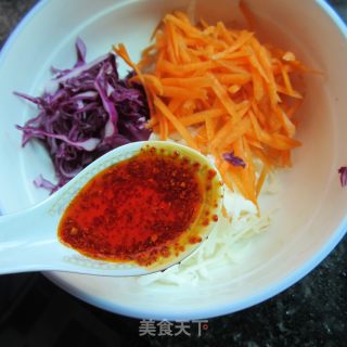 蚝油三彩丝的做法步骤：4