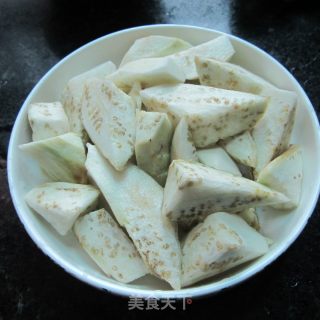 豆豉蒸茄子的做法步骤：3
