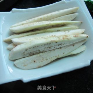 酸辣茄条的做法步骤：3