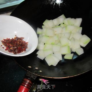 豆香冬瓜的做法步骤：4