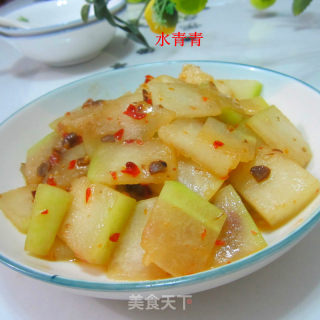豆香冬瓜的做法步骤：7