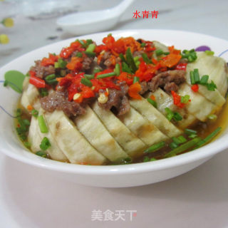 剁椒肉末茄子的做法步骤：8