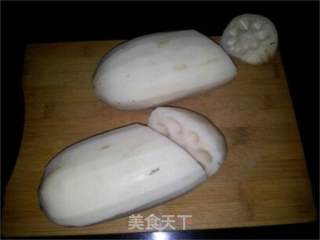 蜜汁糯米藕的做法步骤：3