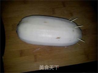 蜜汁糯米藕的做法步骤：5