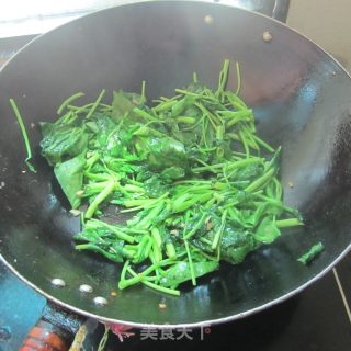 猪油空心菜的做法步骤：9