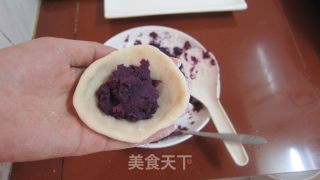 紫薯馅饼的做法步骤：3