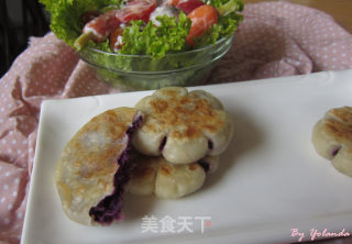 紫薯馅饼的做法步骤：7