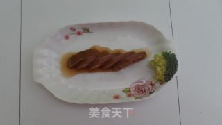 蜜汁莲藕的做法步骤：6