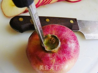 烘苹果圈（健康零食）的做法步骤：1
