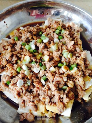 肉末嫰豆腐的做法步骤：7