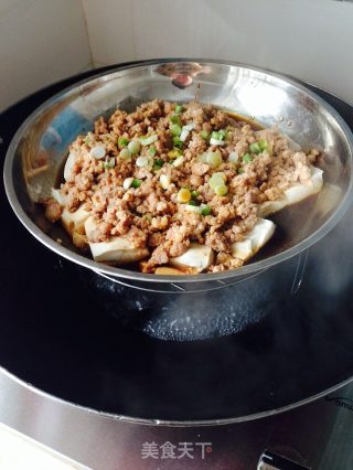 肉末嫰豆腐的做法步骤：8