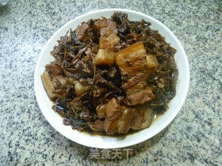 笋干菜烧五花肉的做法步骤：14