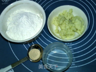 豆渣馒头的做法步骤：1