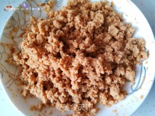豆渣的华丽变身---素肉松的做法步骤：6
