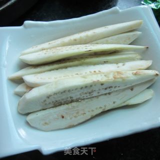 蚝油无皮茄子的做法步骤：3