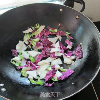 包菜凉薯片的做法步骤：3