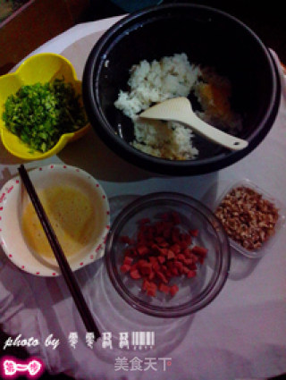 营养炒饭——又见剩饭的做法步骤：1