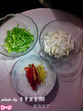 三色杏鲍菇——健康快手菜的做法步骤：1