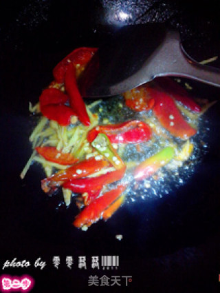 三色杏鲍菇——健康快手菜的做法步骤：2