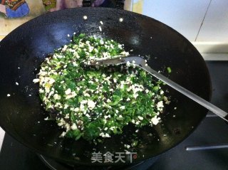 南瓜发面小白菜素蒸包的做法步骤：6