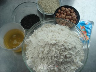 芝麻油茶的做法步骤：1