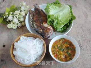 手抓鱼米线的做法步骤：6