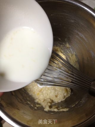 宝宝辅食--手抓香蕉hotcake的做法步骤：3