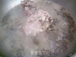 烤鸭雪菜面条的做法步骤：6