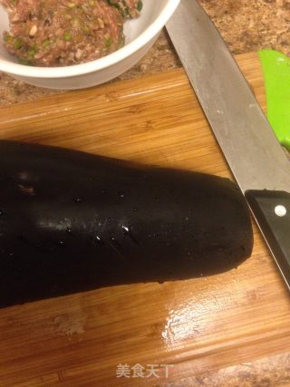 香煎茄盒的做法步骤：3