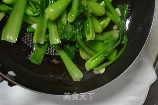 香菇青菜的做法步骤：9