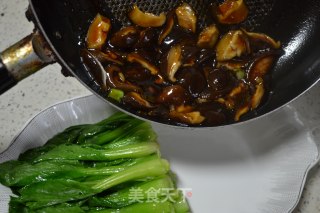 香菇青菜的做法步骤：12