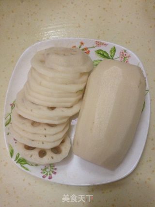 家乡风味藕合的做法步骤：1