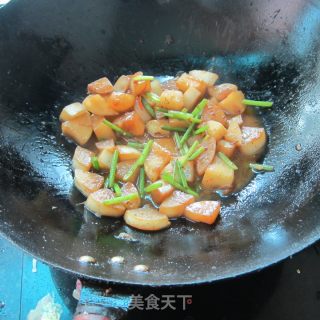 煮白萝卜丁的做法步骤：8