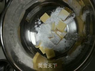 心形玫瑰巧克力饼干的做法步骤：2